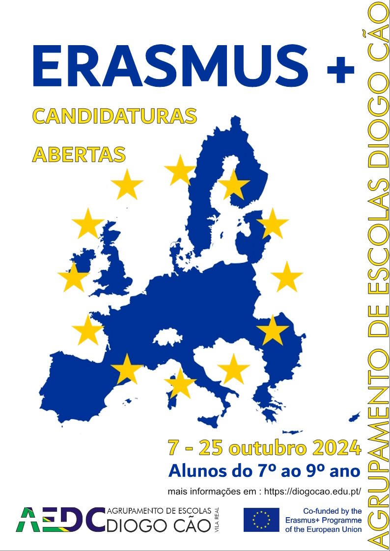 Cartaz Candidatura Erasmus