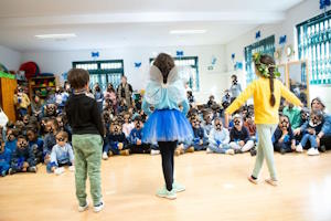 Visita no âmbito da participação da escola nos projetos NEPSO, Rato da Biblioteca e Flags