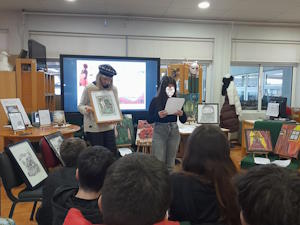 Atividade de “Poesia Ilustrada” na Biblioteca Escolar