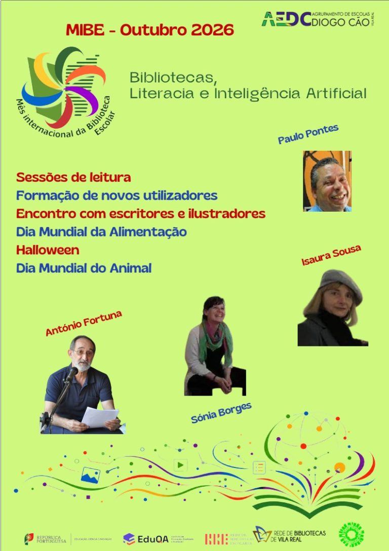 MIBE 2026: o mote para este ano já está lançado – Bibliotecas, Literacia e Inteligência Artificial